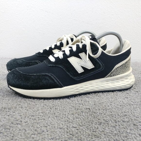 New Balance Fresh Foam X70 V1 Womens Size 8 Running Black Suede Sneakers Low Top - Picture 1 of 12
